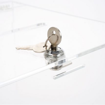 cubo trasparente in plexglass