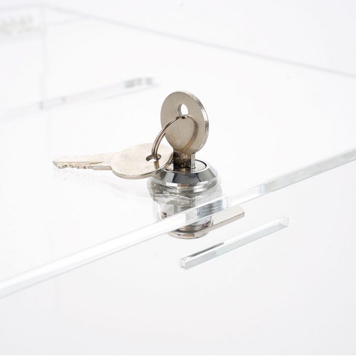 cubo trasparente in plexglass