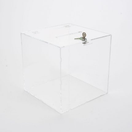 cubo trasparente plexi
