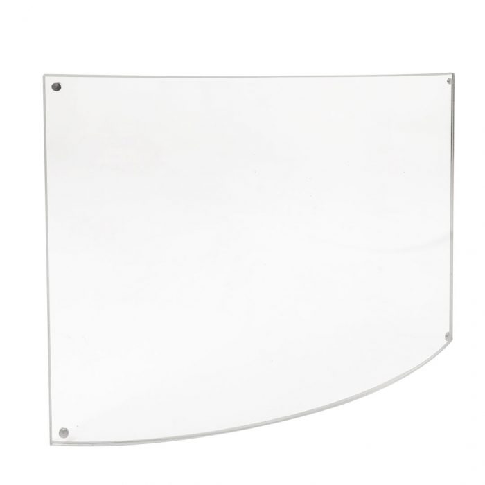 porta avvisi da banco curvo A4