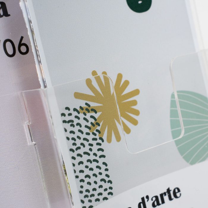 porta avvisi banco con tasca A4
