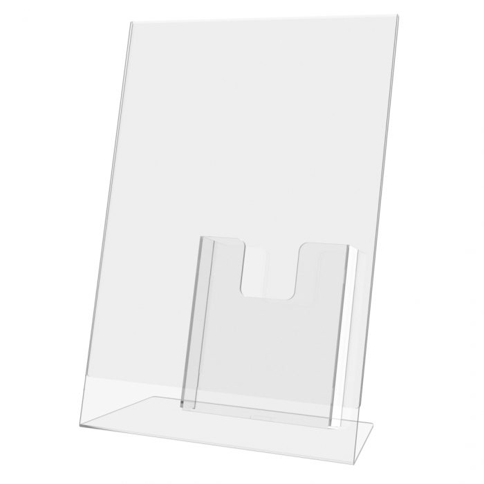 porta avvisi formato a4 con tasca