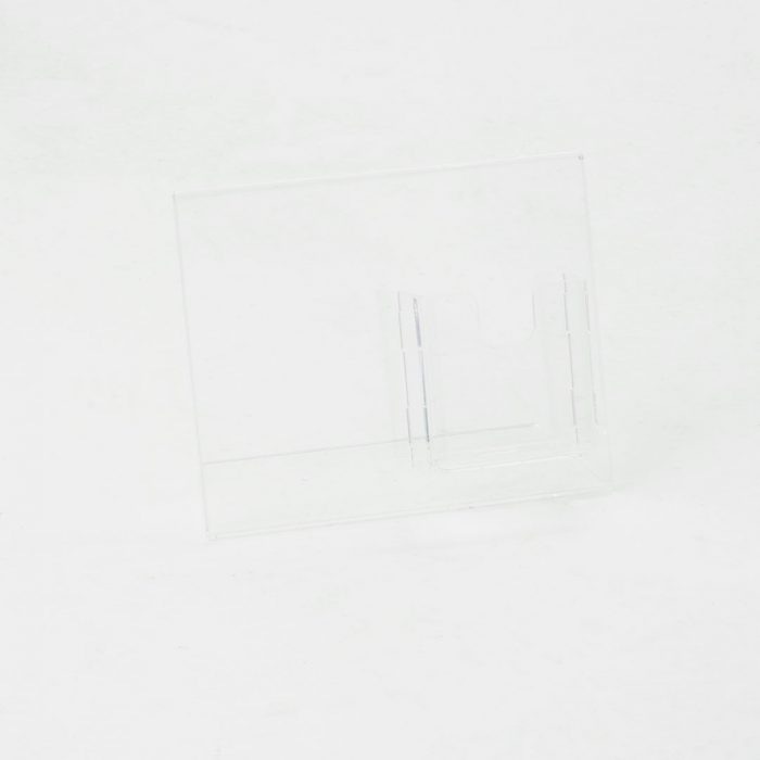 porta avvisi in plexiglass vuoto