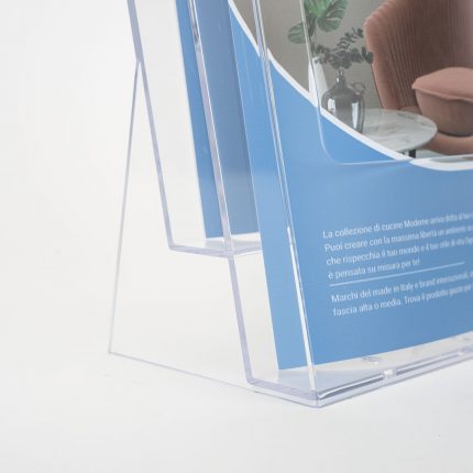espositore depliant da banco