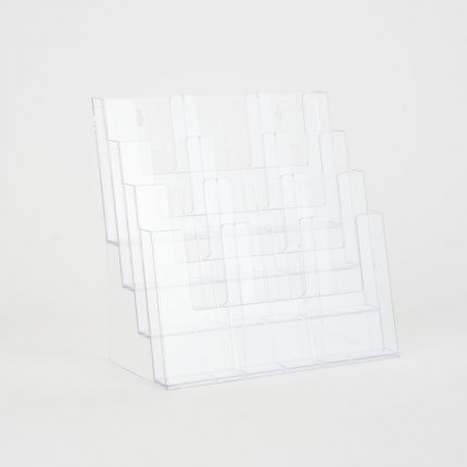 porta depliant 12 tasche plexiglass13 a4