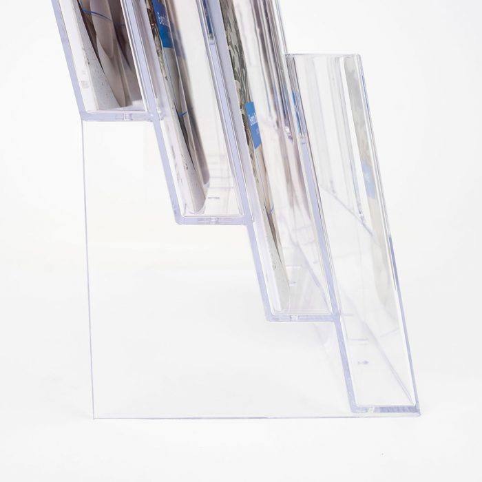 porta depliant da banco 12 tasche trasparente 13 a4