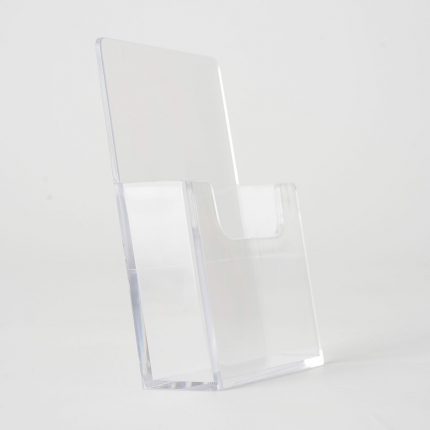 porta biglietti da visita in plexiglass trasparente verticale