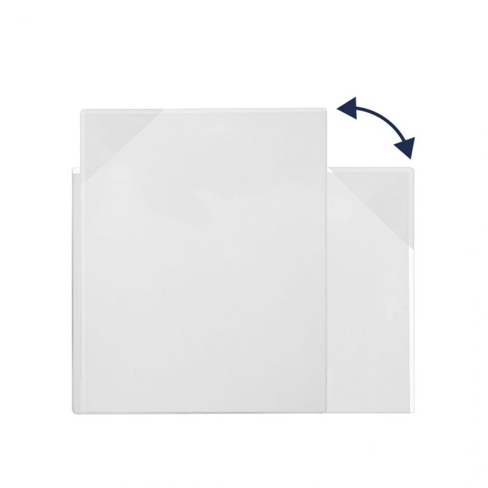 Tasca porta avvisi formato A4 con fondo magnetico - immagine 4