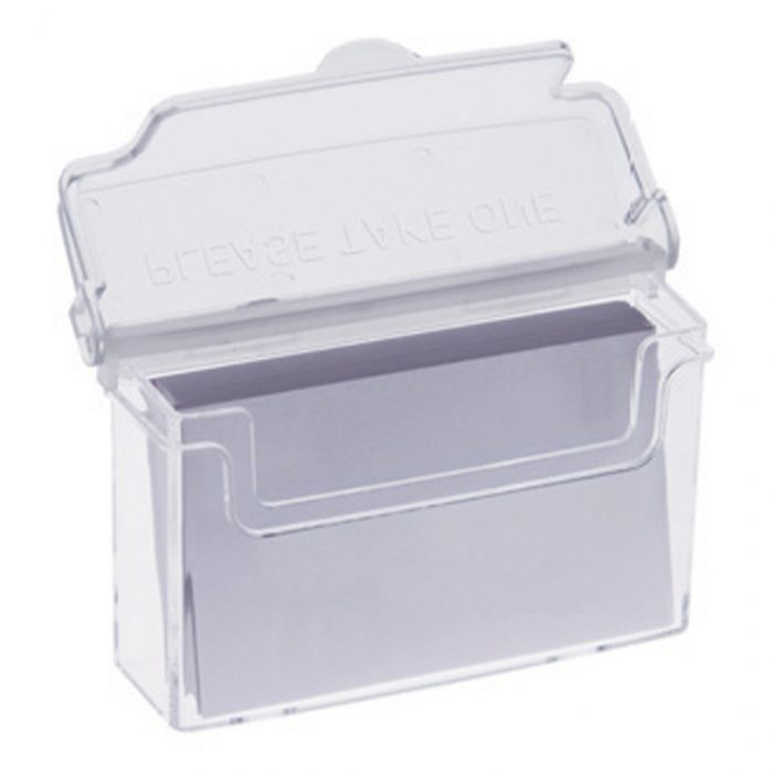Porta biglietti da visita per esterno f.to 93x50 mm - immagine 4