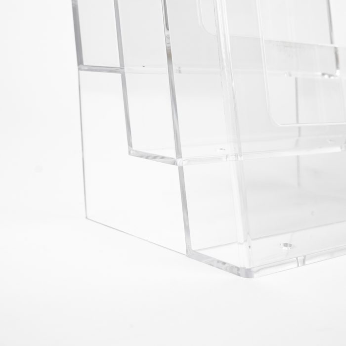 Porta depliant da parete a 3 tasche - immagine 6