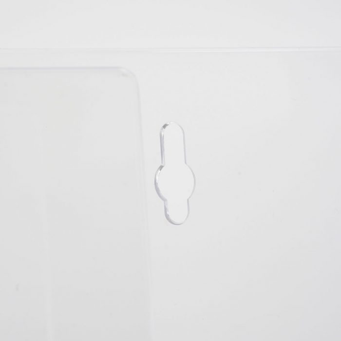 Porta depliant  da parete a 3 tasche f.to 1/3 A4 verticale affiancate - immagine 7