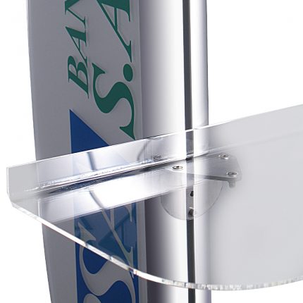ripiano sagomato plexiglass