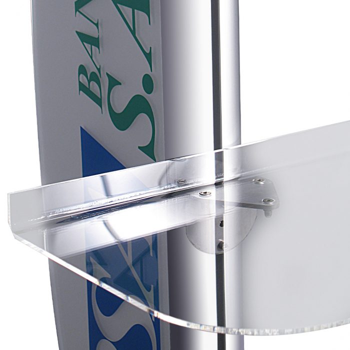 ripiano sagomato plexiglass