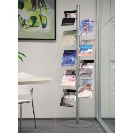 espositore autoportante porta cataloghi