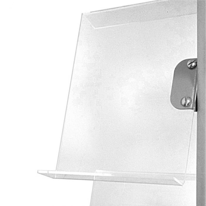 ripiani plexi per espositore porta catalogo