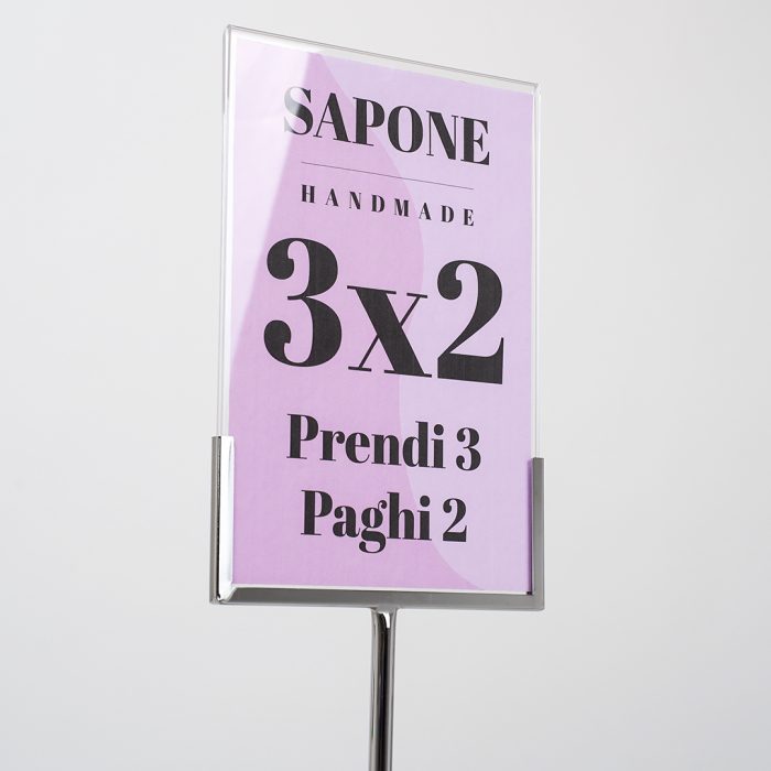 piantana autoportante porta avvisi