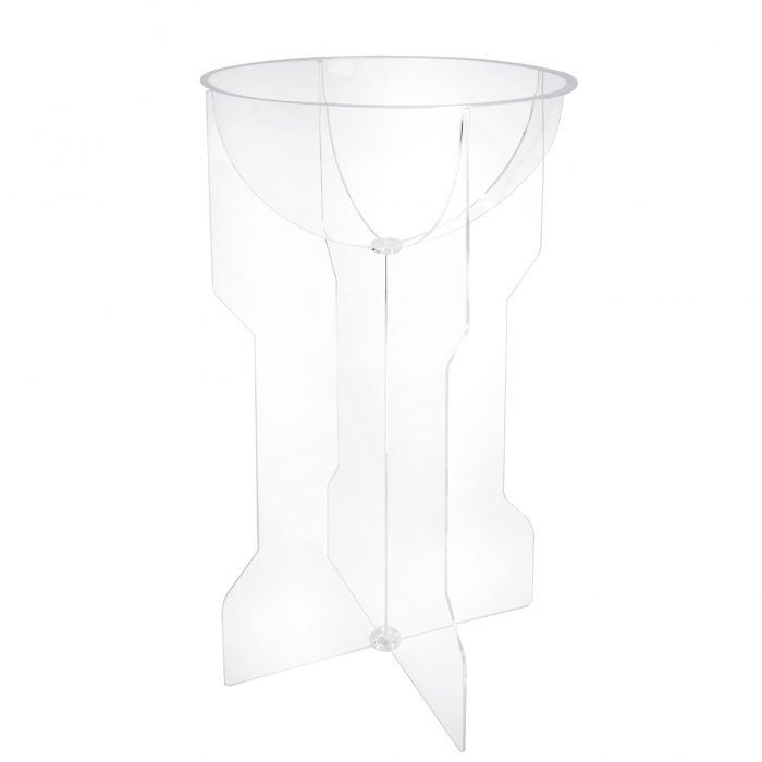 bancarella plexiglass