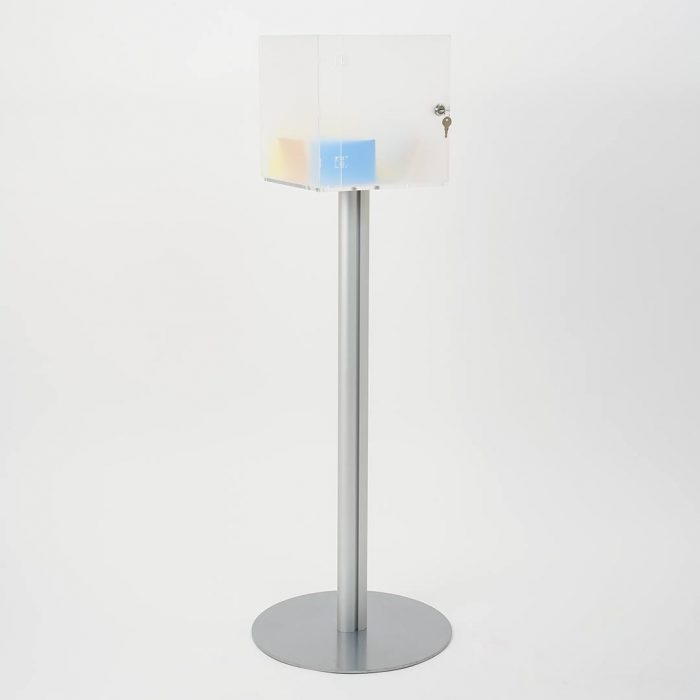 cubo autoportante satinato plexigalss