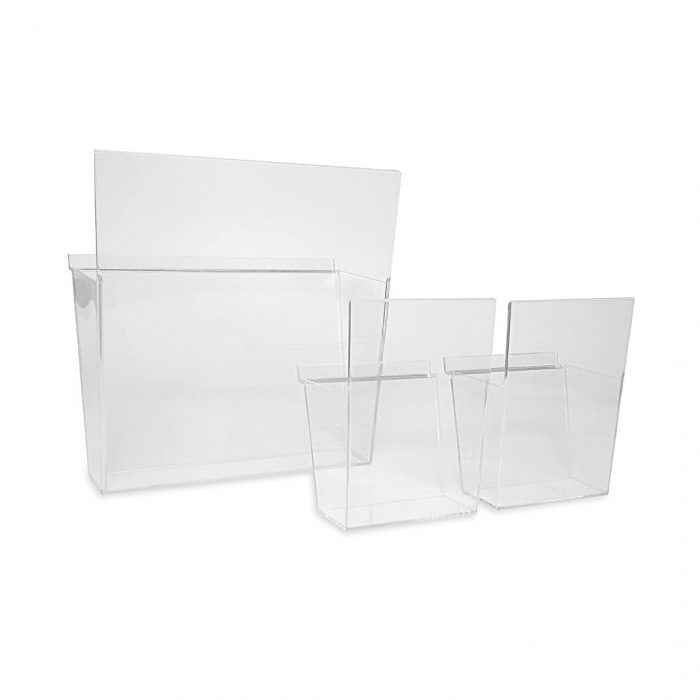 espositore porta depliant monofacciale tasche