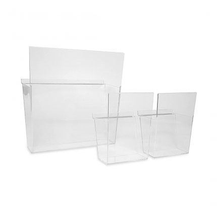 espositore porta depliant monofacciale tasche