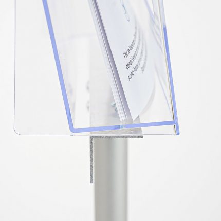 porta avvisi in plexi trasparente A4