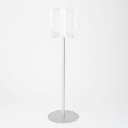 girevoli in plexiglass trasparente