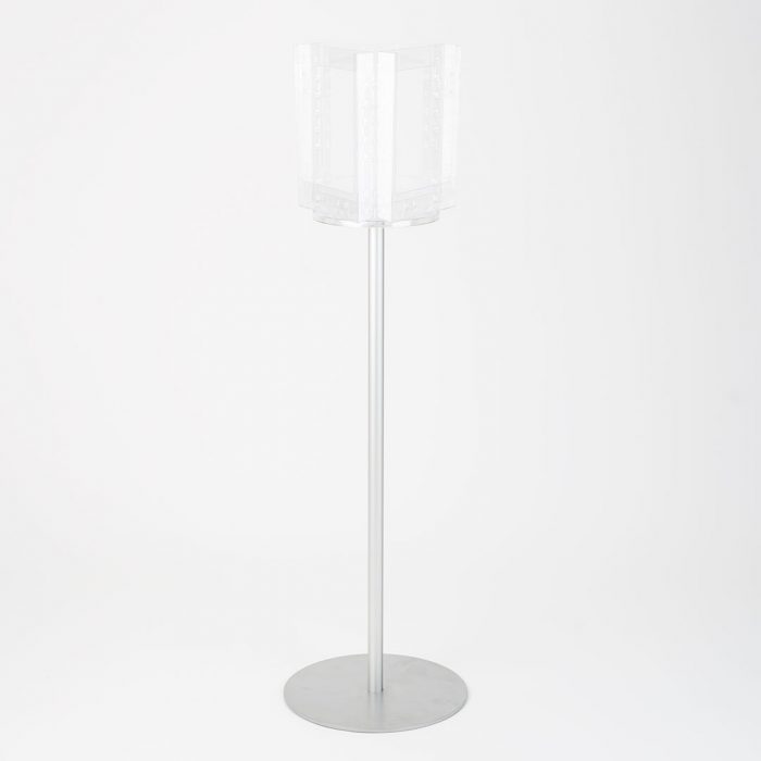 girevoli in plexiglass trasparente