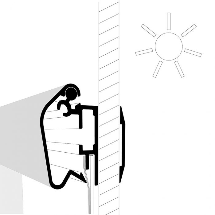 Cornice a scatto bifacciale da vetro con biadesivo - immagine 5