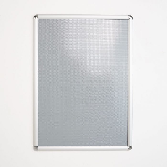 Cornice a scatto con profili frame 25 mm, angoli tondi e PVC frontale anti-riflesso - immagine 9