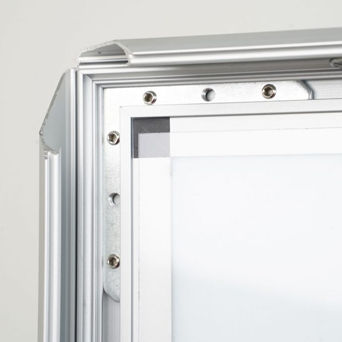 Cornice a scatto per interno rettroilluminata a LED f.to 70x100 - immagine 4