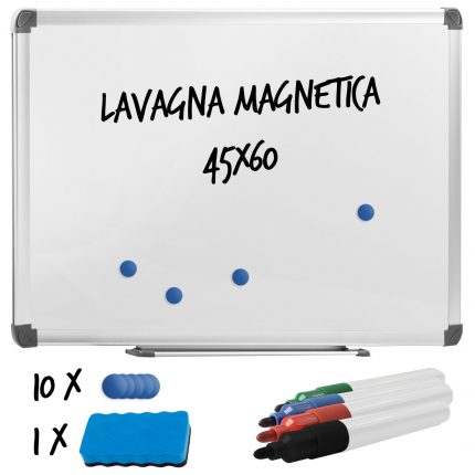 Lavagna Magnetic in acciaio laccato