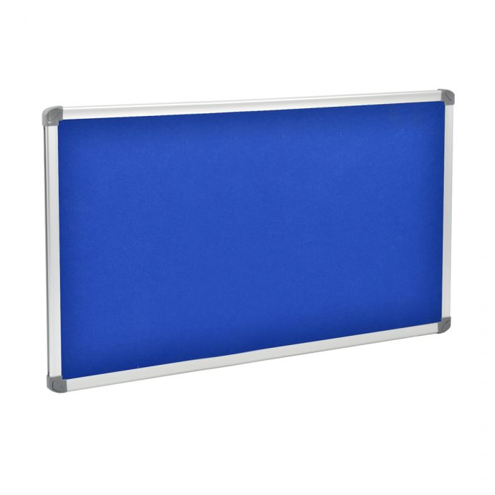 Lavagna con fondo in panno blu - F.to 90x60cm - immagine 6