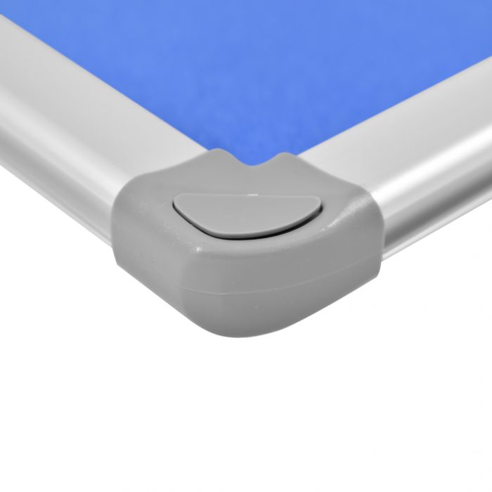 Lavagna con fondo in panno blu - F.to 90x60cm - immagine 3