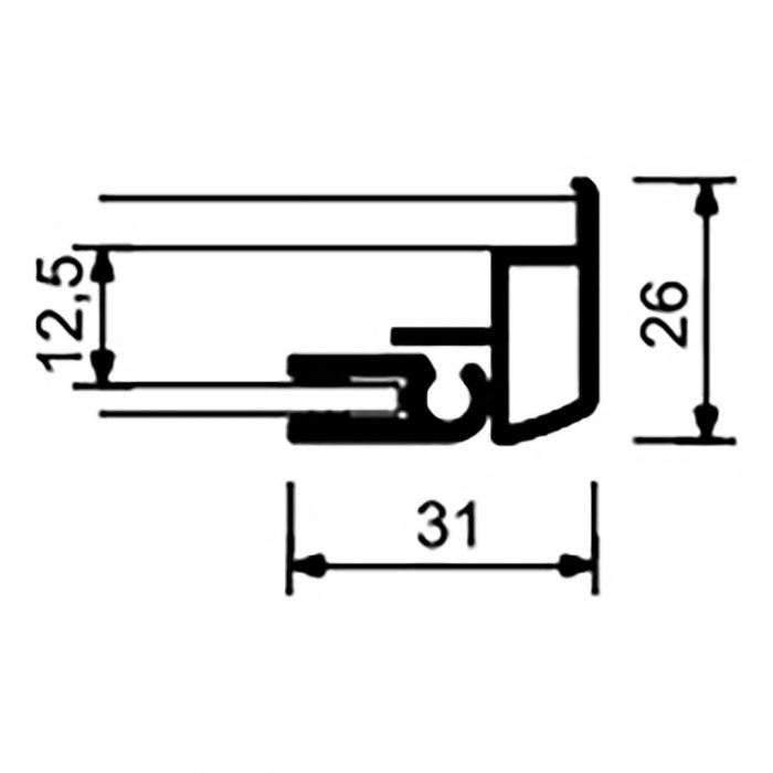 Bacheca per interni con apertura a libro Magnetic - immagine 3