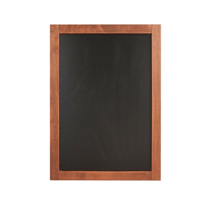 Lavagne con cornice in legno di faggio EASY finitura dark wood - immagine 6