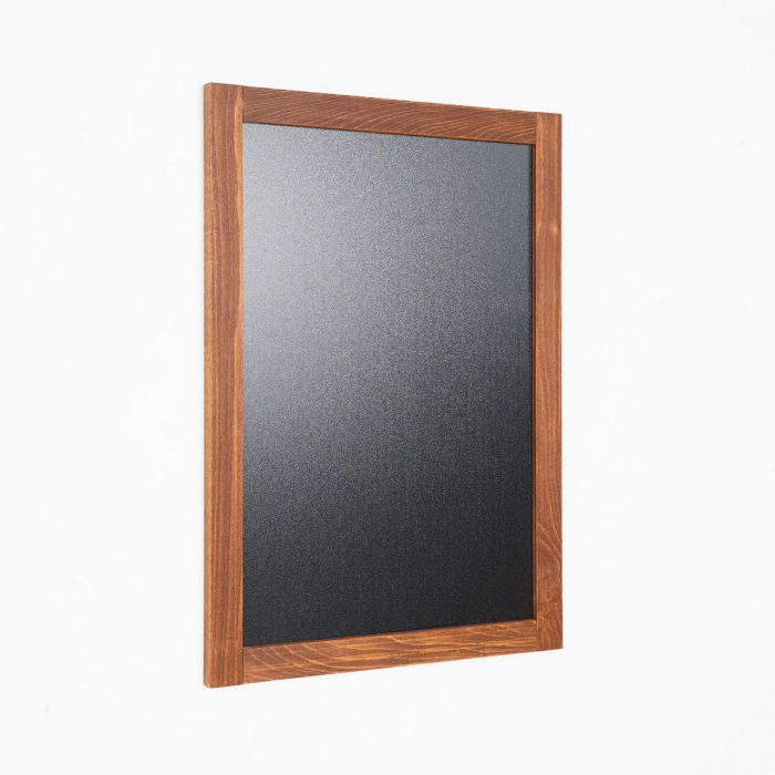 Lavagne con cornice in legno di faggio EASY finitura dark wood - immagine 8