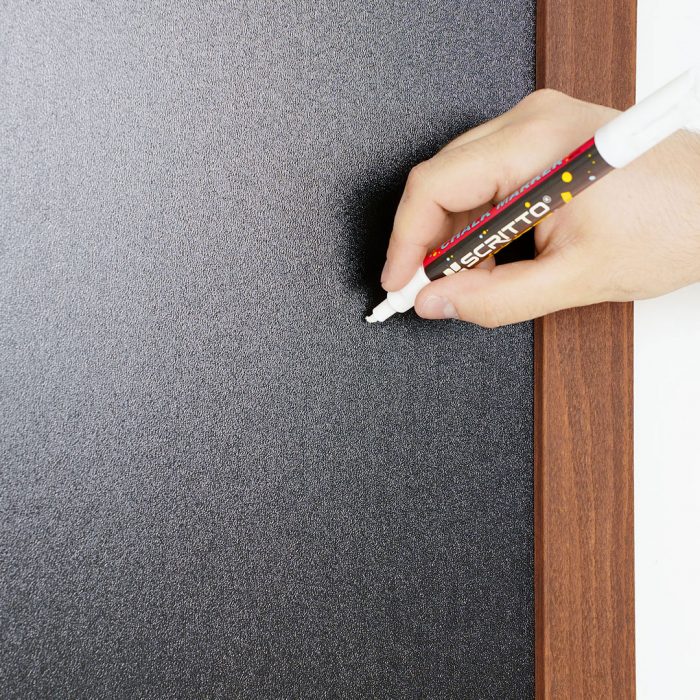 Lavagne con cornice in legno di faggio EASY finitura dark wood - immagine 10