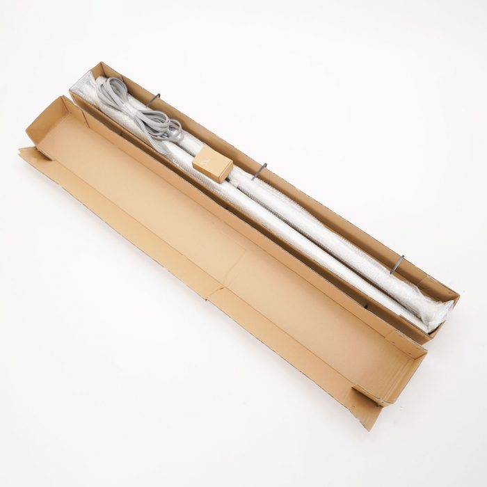 Montanti in alluminio per bacheche certificate - Altezza 200cm con basi - immagine 5