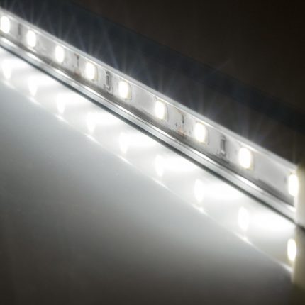 Bacheca porta menù per esterni autoportante a LED