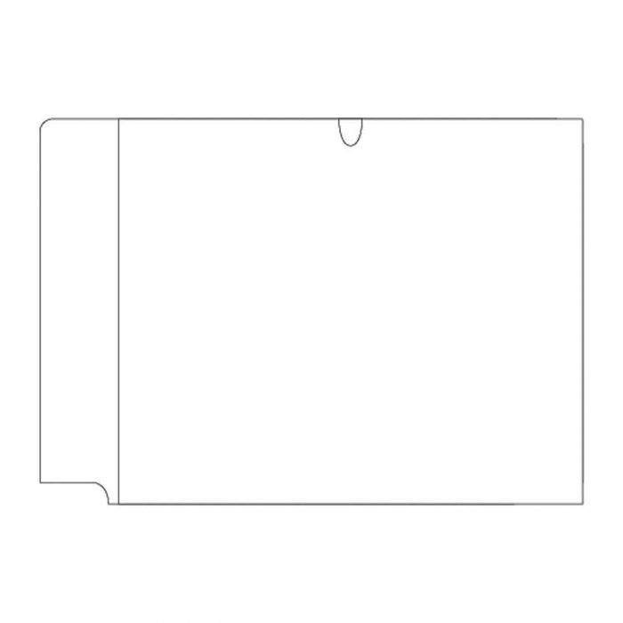 Tasca in plexi a bandiera f.to A4 - immagine 2