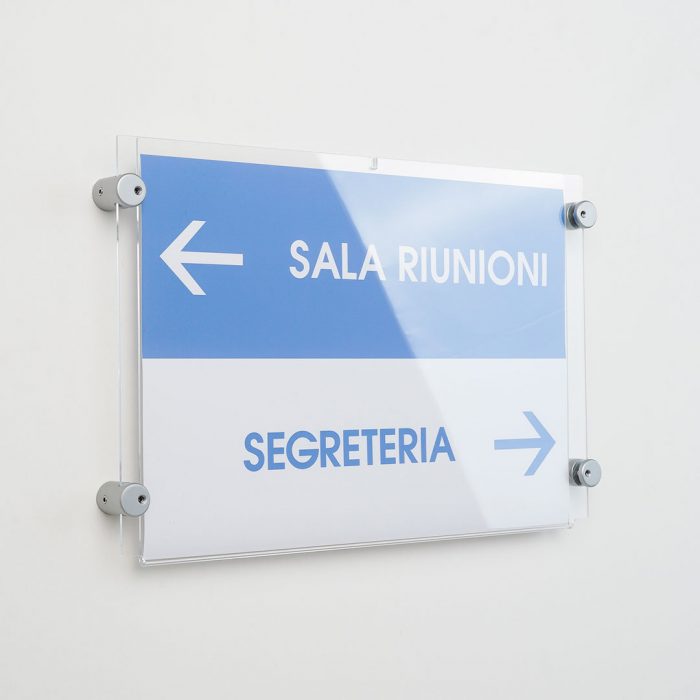 Tasca in plexi a parete f.to A3 - immagine 3