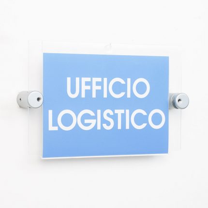 Tasca in plexi a parete f.to A5
