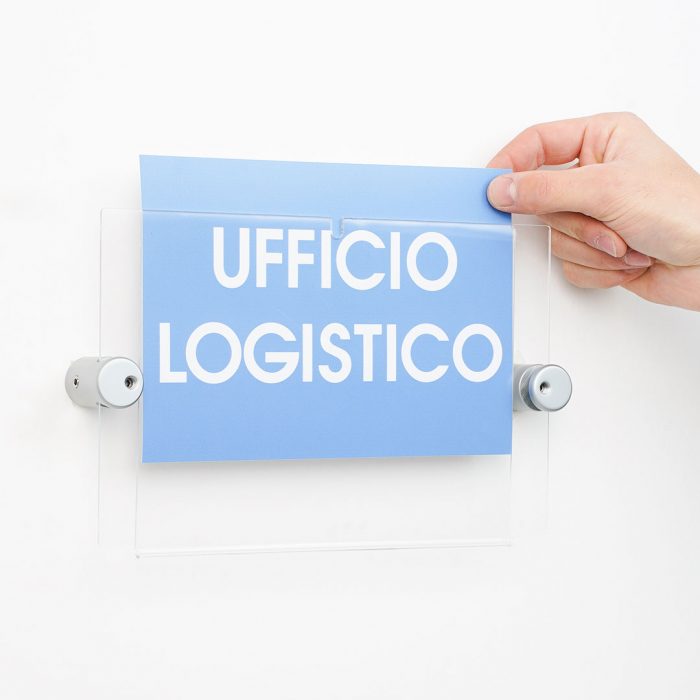 Tasca in plexi a parete f.to A5 - immagine 3