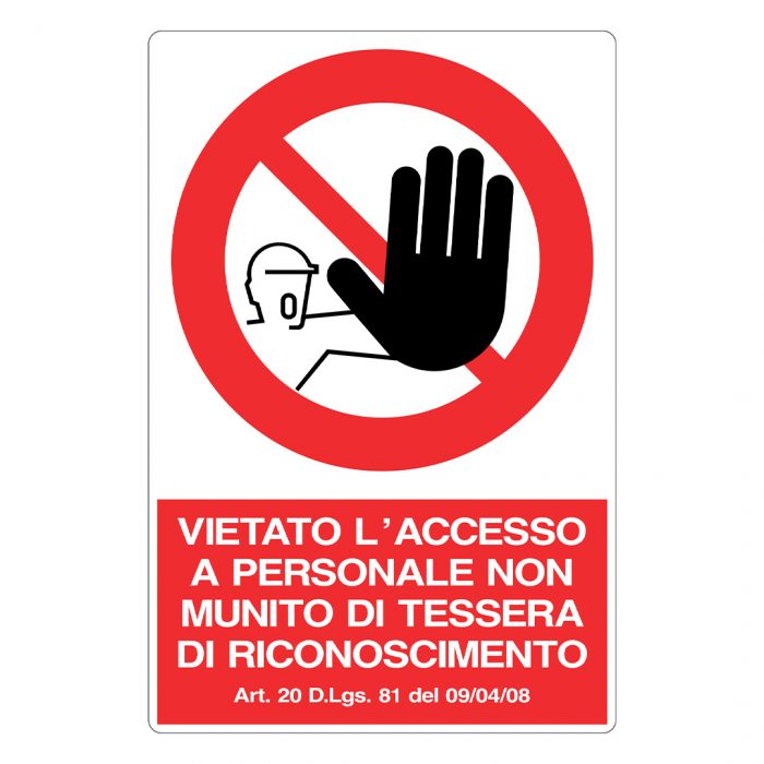 Cartelli e segnaletica per la sicurezza