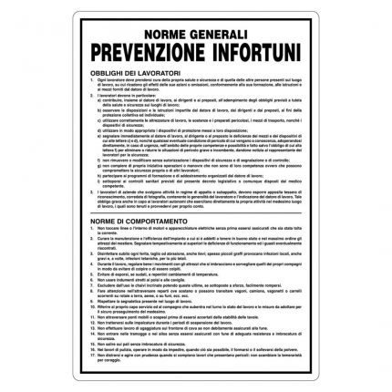 Cartelli e segnaletica per la sicurezza