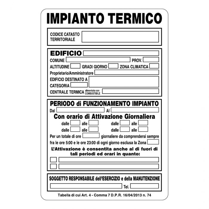 Cartelli e segnaletica per la sicurezza