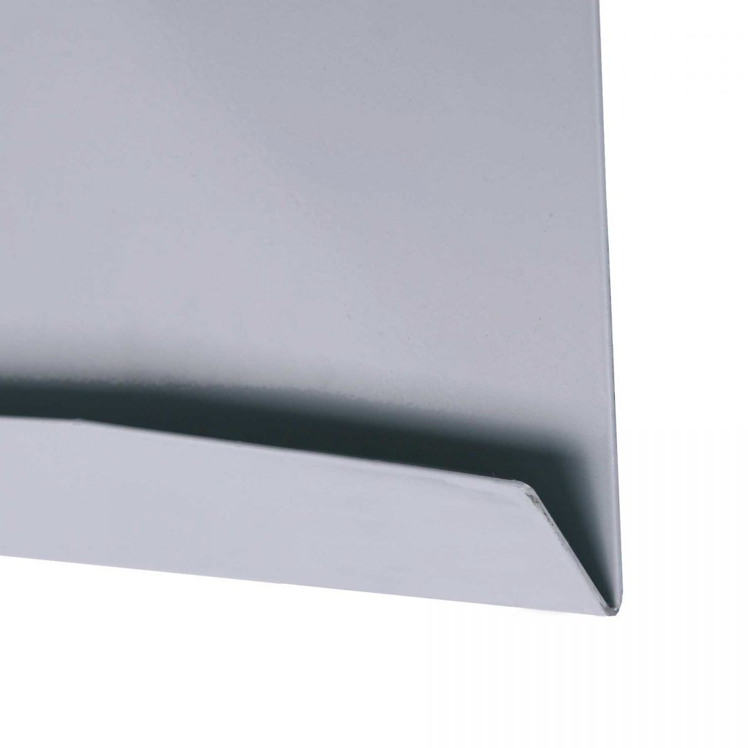 Base a V in metallo verniciato a polveri silver - immagine 2