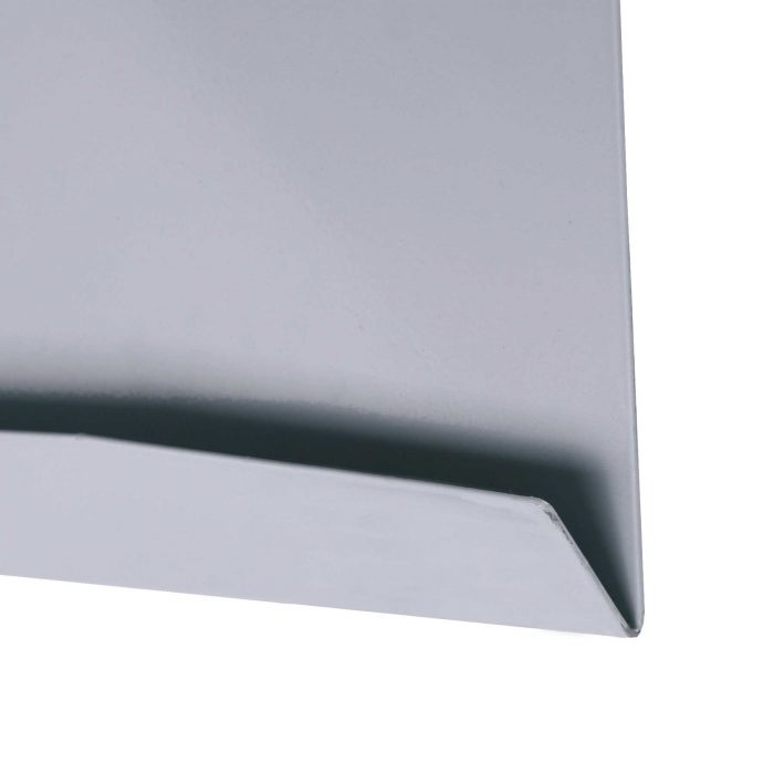 Base a V in metallo verniciato a polveri silver - immagine 2