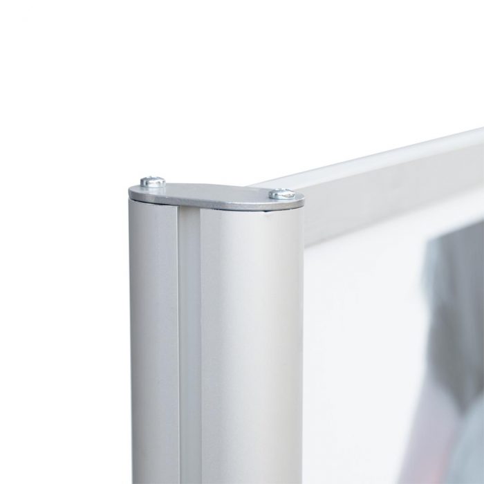 Pannello bifacciale per esterni mm 1500x1000H con montanti H 2000 mm - immagine 2