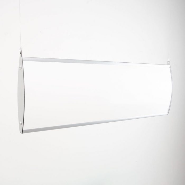 Targa Genius a soffitto bifacciale con fondo in lamiera - immagine 2